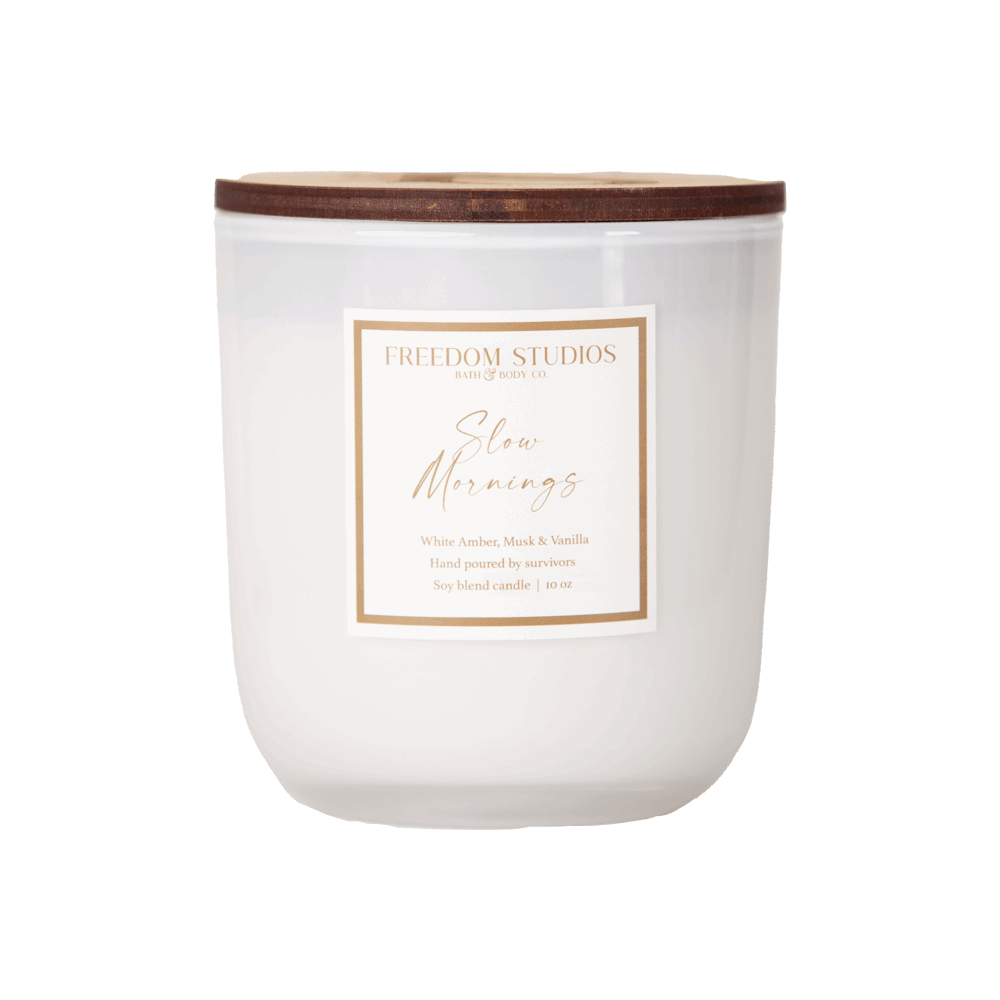 Slow Mornings 10 oz Candle