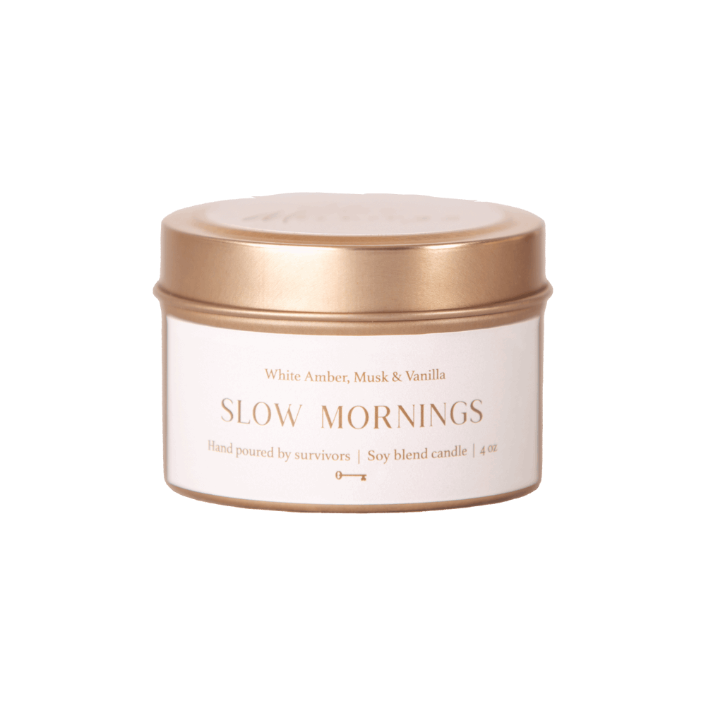 Slow Mornings 4 oz Candle