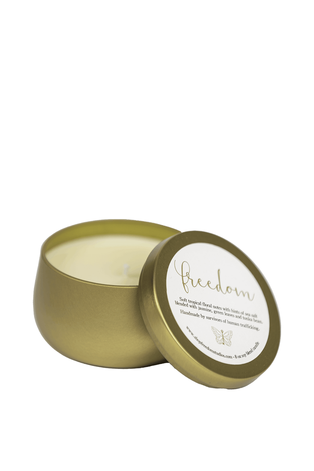 Freedom Tin Candle