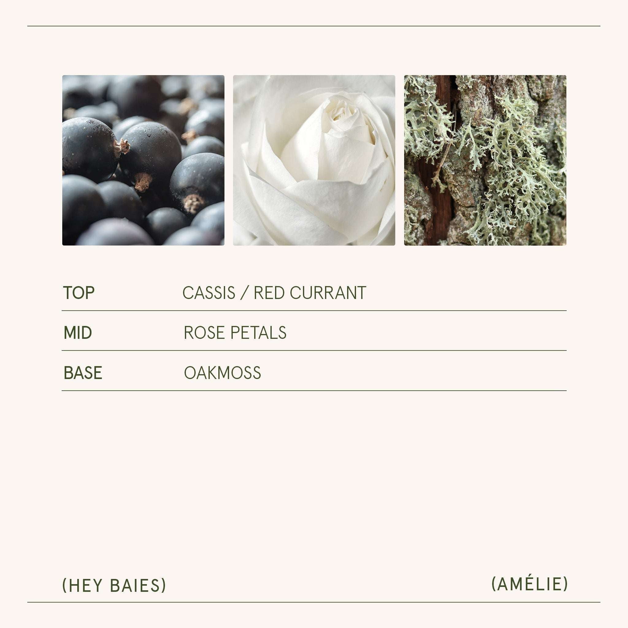 Amélie –  Hey Baies Candle