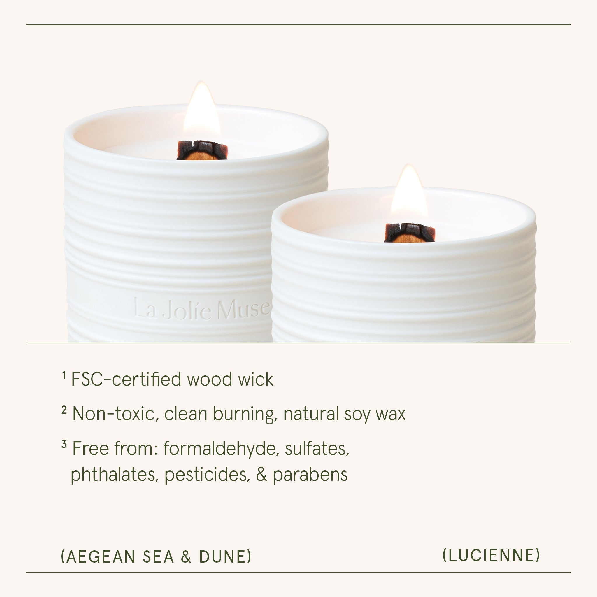 Lucienne - Aegean Sea & Dune Candle