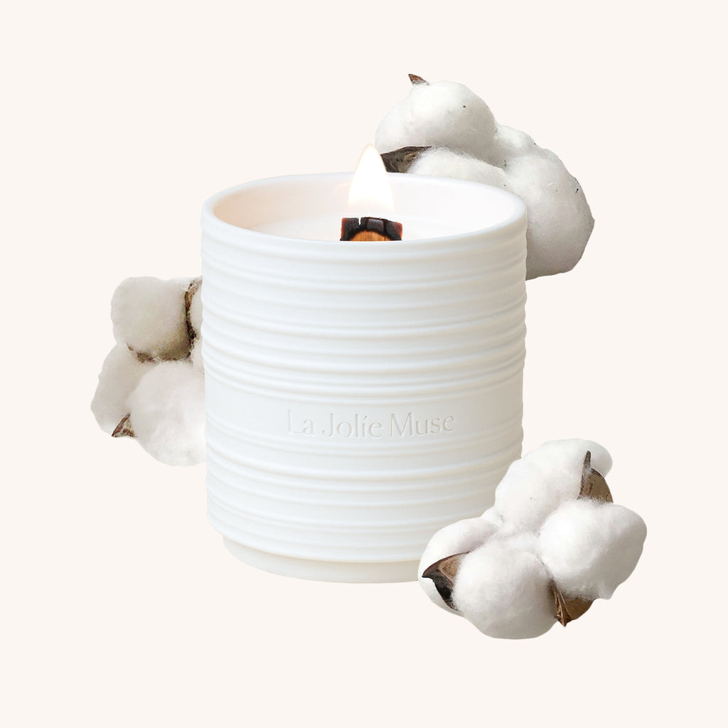 Lucienne - Linen Cotton Oasis Candle