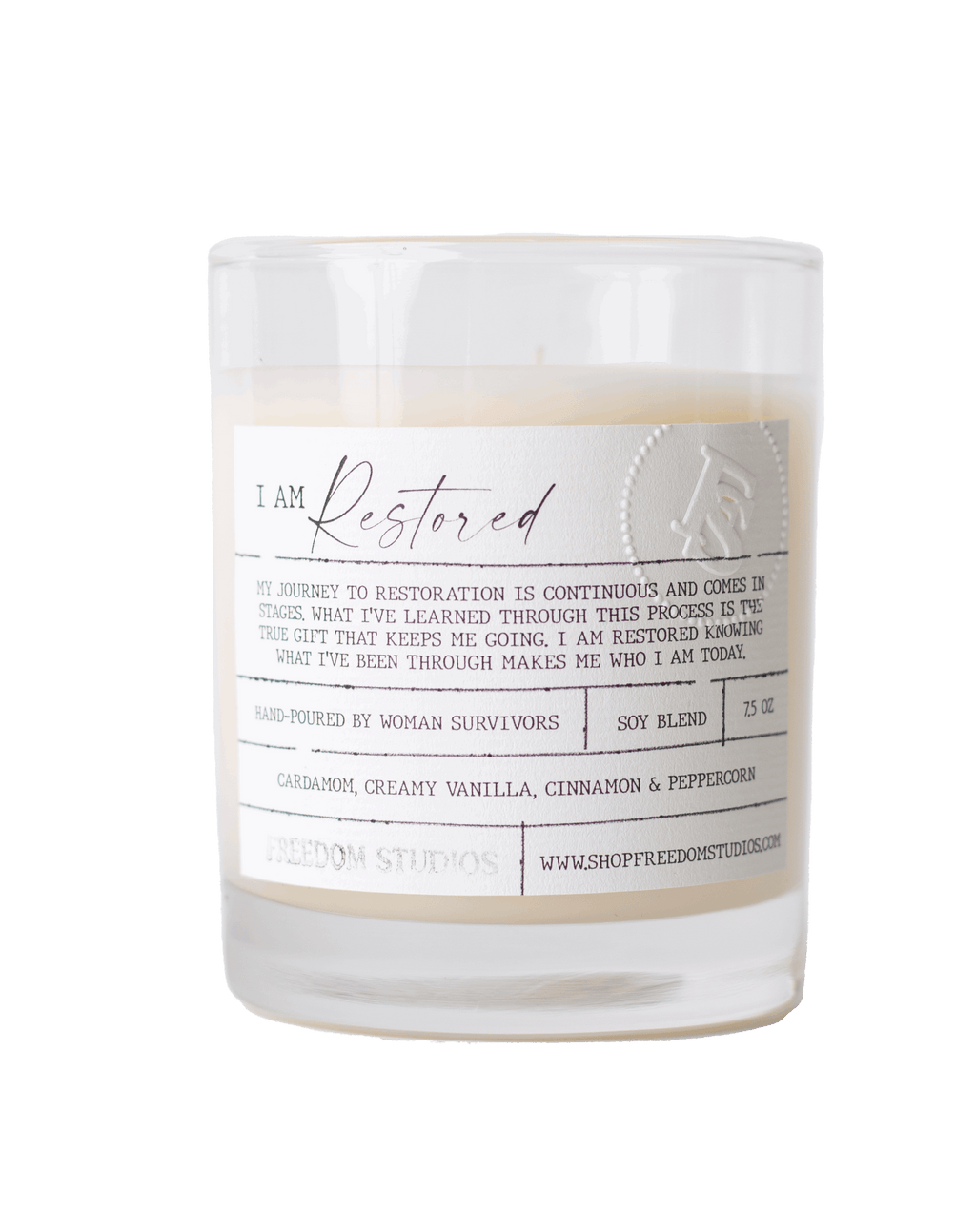 I AM Restored 7.5 oz Candle