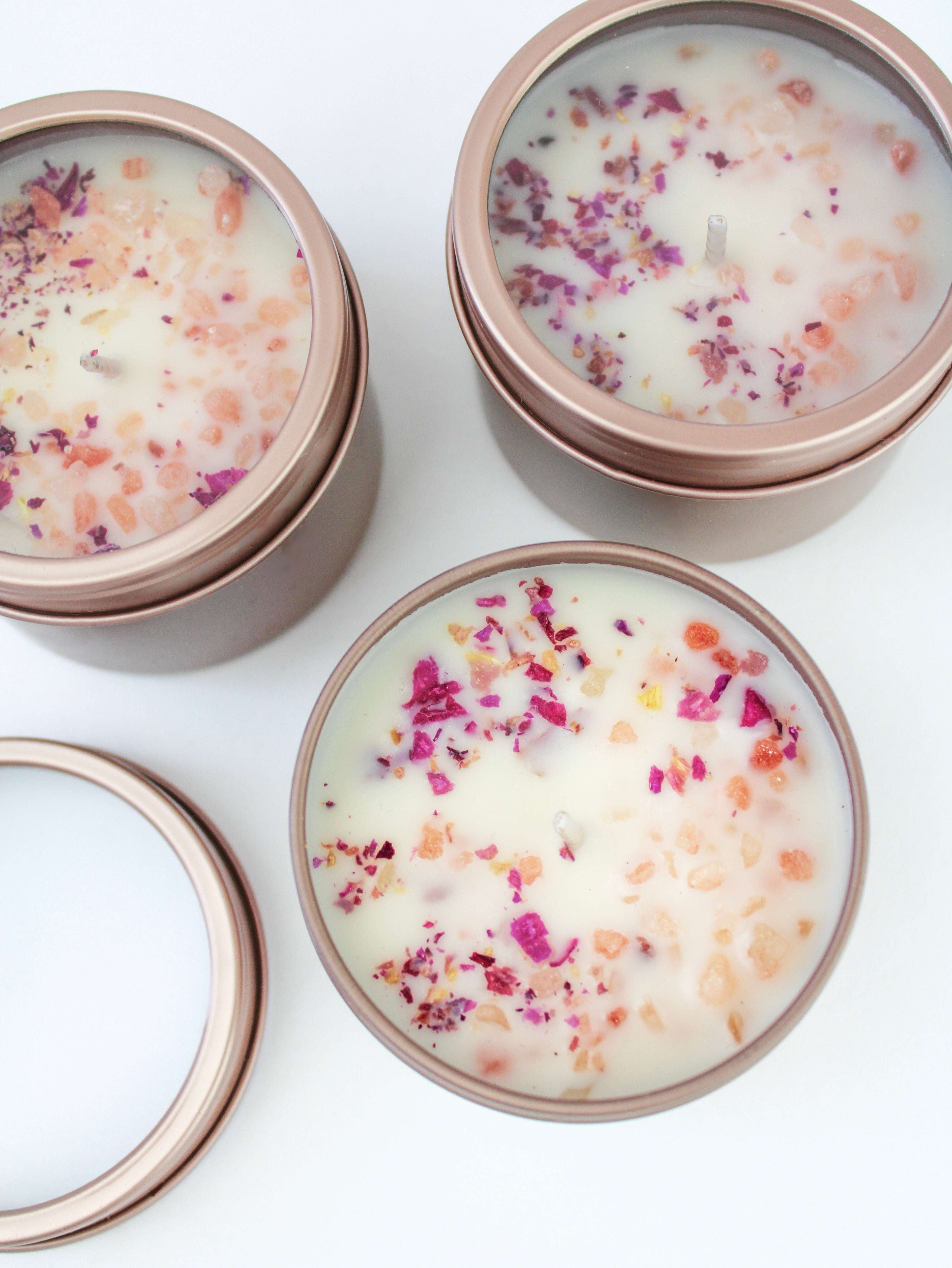 4 oz Botanical Soy Wax Candles - Party Favors