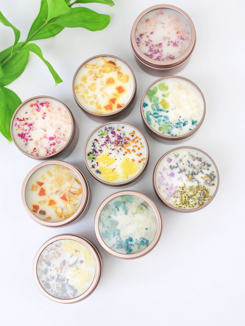 4 oz Botanical Soy Wax Candles - Party Favors