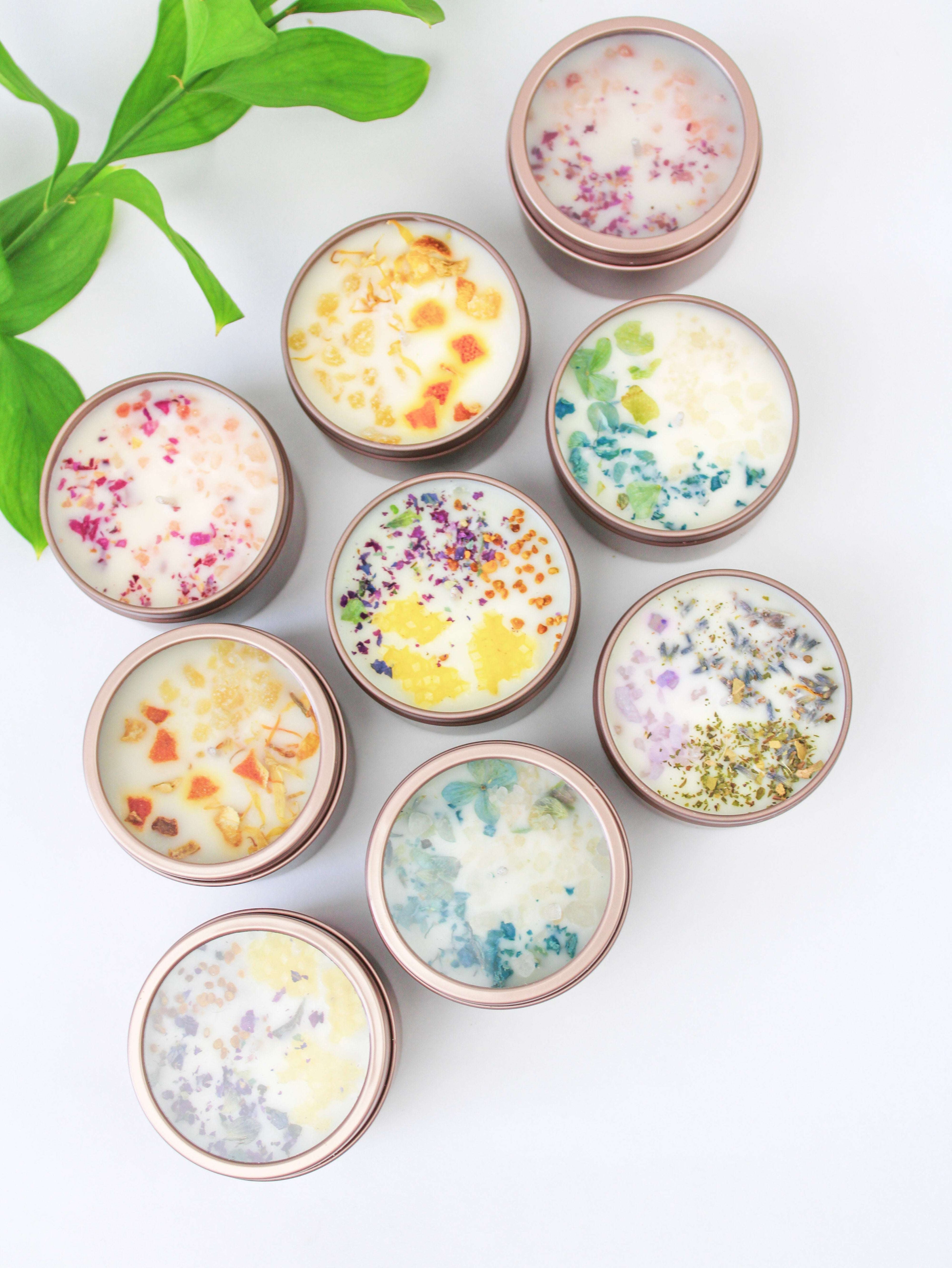 4 oz Botanical Soy Wax Candles - Party Favors
