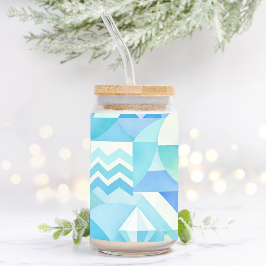 Cool Summer Glass Can 16oz