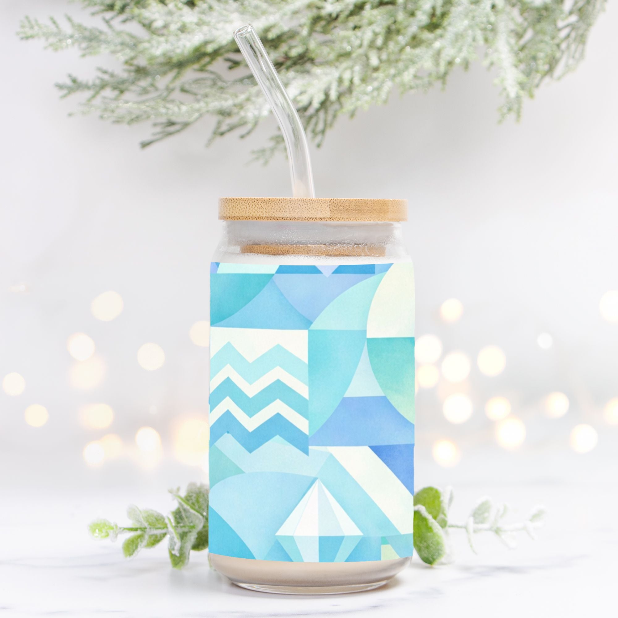 Cool Summer Glass Can 16oz