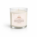 Aries-Sided Clear Glass Candle 12.5 oz