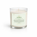 Taurus- Clear Glass Candle 12.5oz