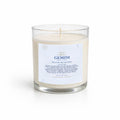 Gemini-Sided Clear Glass Candle 12.5oz